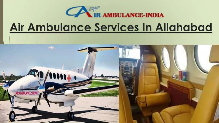 air ambulance services in allahabad