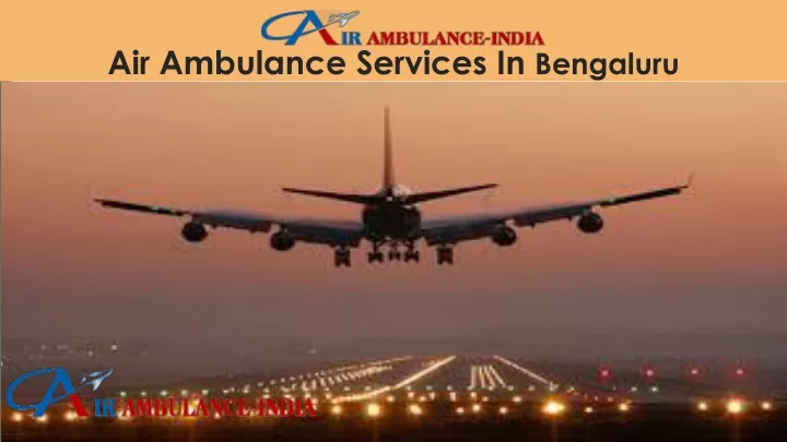 air ambulance services in bengaluru