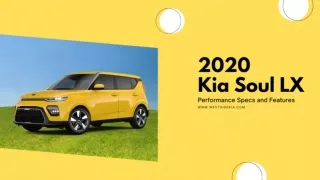 2020 Kia Soul LX Performance Specs and Features - Westside Kia