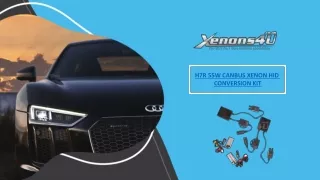 h7r 55w canbus xenon hid conversion kit