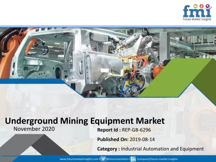 underground mining equipment market