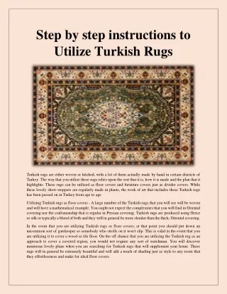 turkish kilim rug