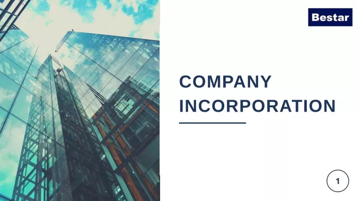 company incorporation