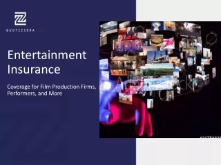 Entertainment Insurance - What You Need To Know