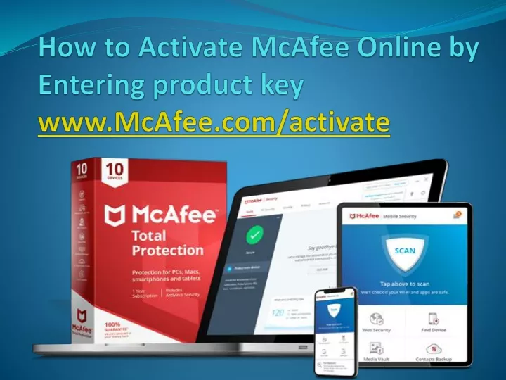 how to activate mcafee online by entering product key www mcafee com activate