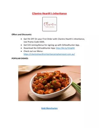 cilantro hearth s inheritance