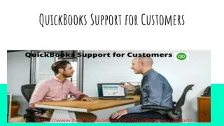 QuickBooks Support for Customers