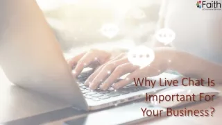 why live chat is important for your business