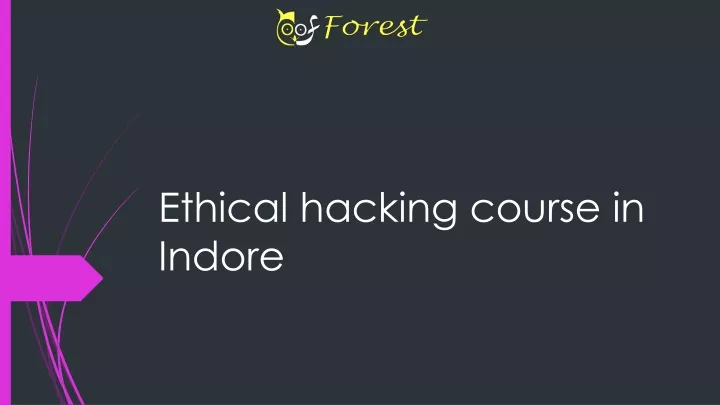ethical hacking course in indore