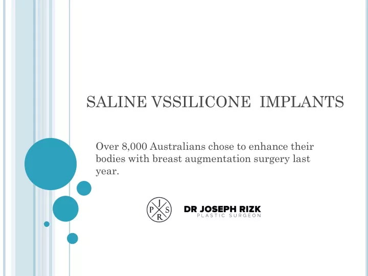 saline vssilicone implants