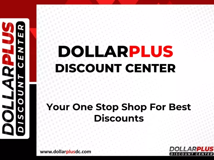 dollar plus discount center