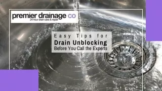 Easy Tips for Drain Unblocking – Before You Call the Experts