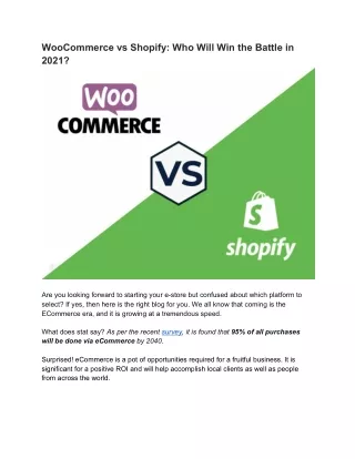 woocommerce vs shopify who will win the battle
