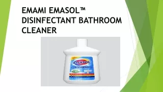 EMAMI EMASOL DISINFECTANT BATHROOM CLEANER | EMASOL