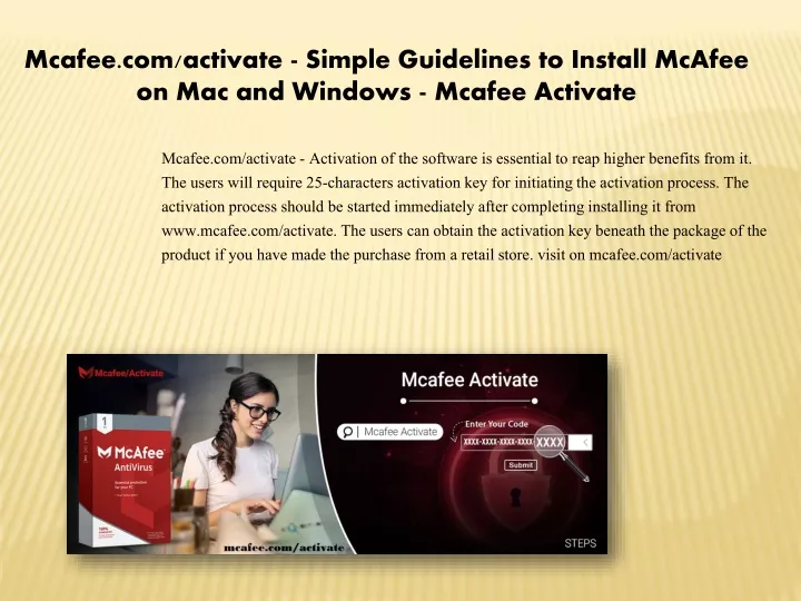 mcafee com activate simple guidelines to install