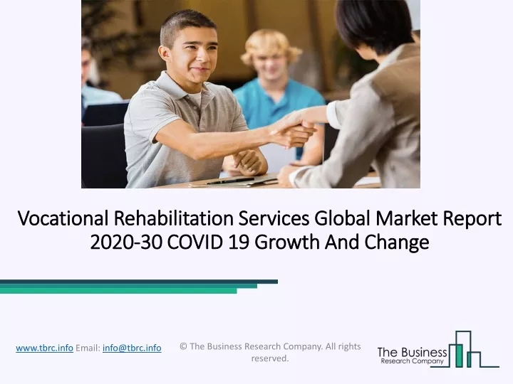 vocational rehabilitation services global market report 2020 30 covid 19 growth and change