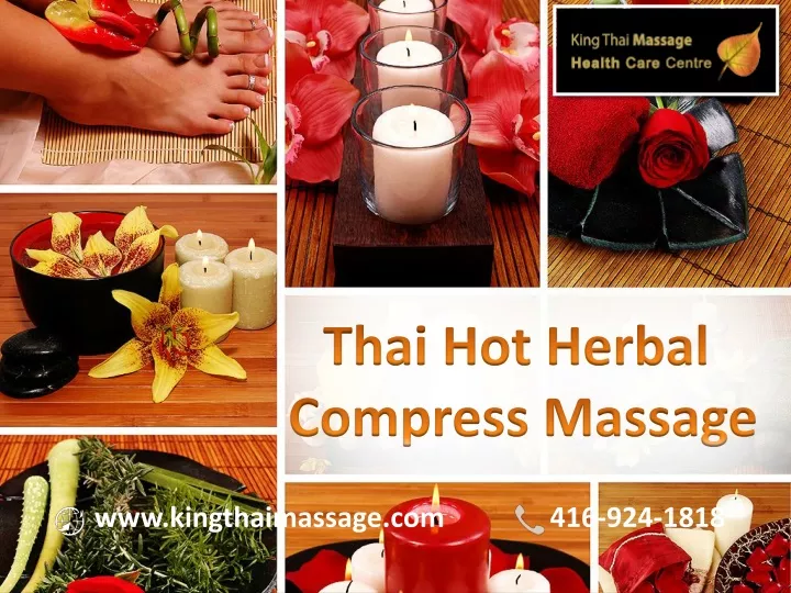 thai hot herbal compress massage