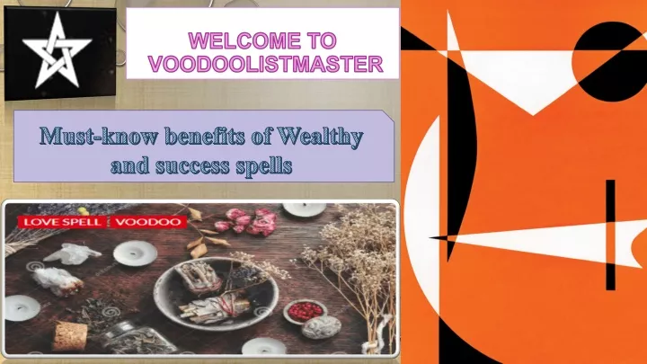 welcome to voodoolistmaster