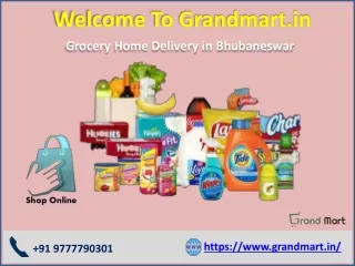 Best Online Grocery Store in Bhubaneswar - Grandmart