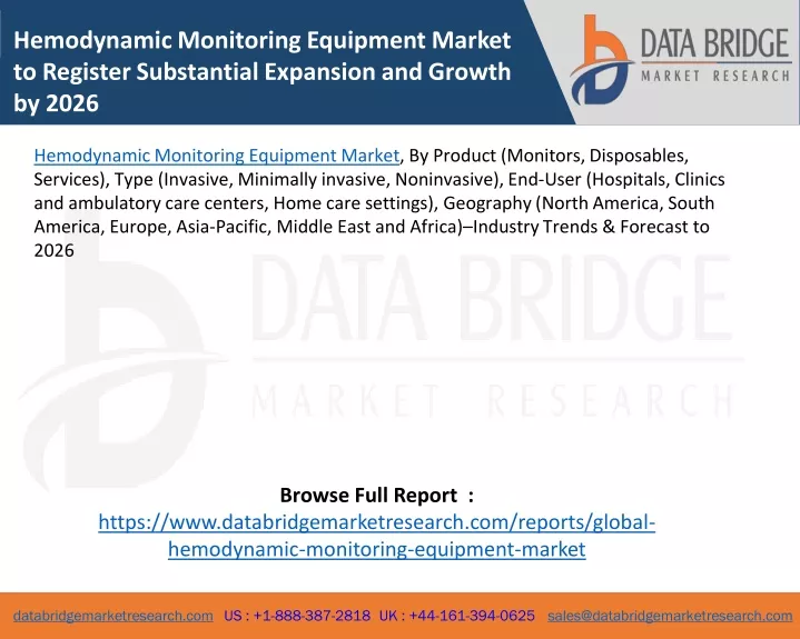 hemodynamic monitoring equipment market