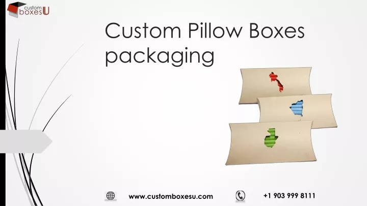custom pillow boxes packaging