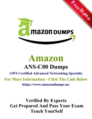 Amazondumps.us | Get ANS-C00 Test Questions With Money Back Guarantee
