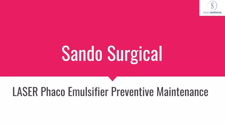 sando surgical