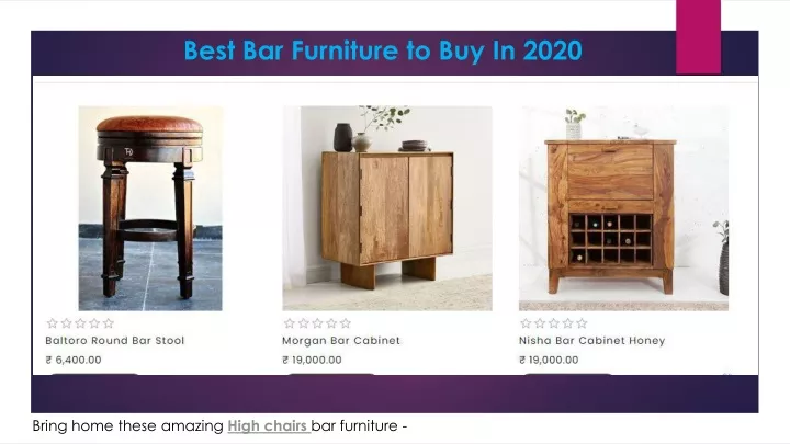 best bar furniture to buy in 2020