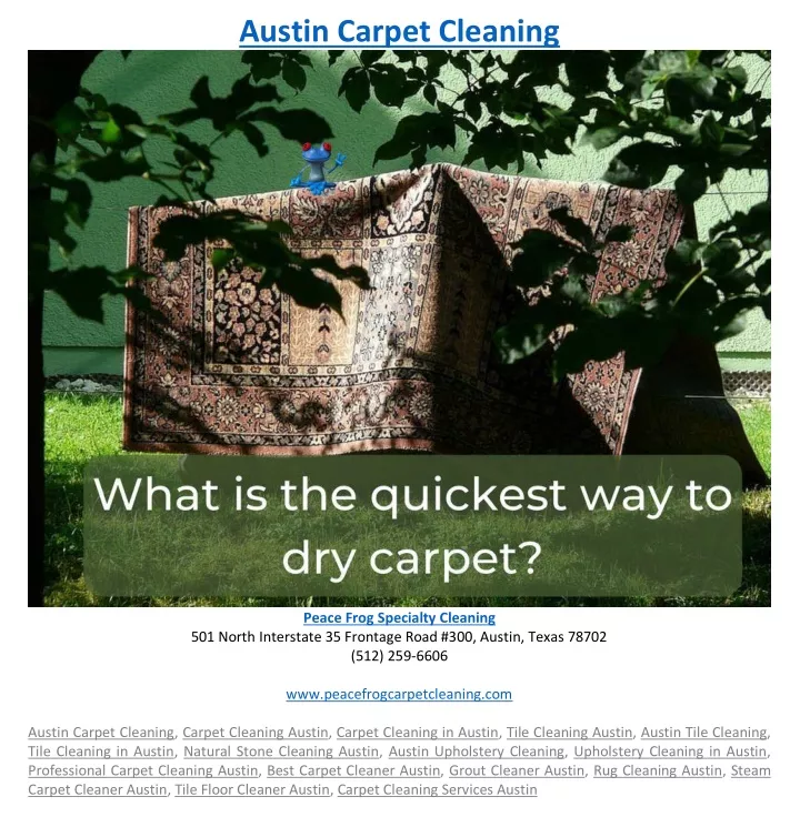 austin carpet cleaning