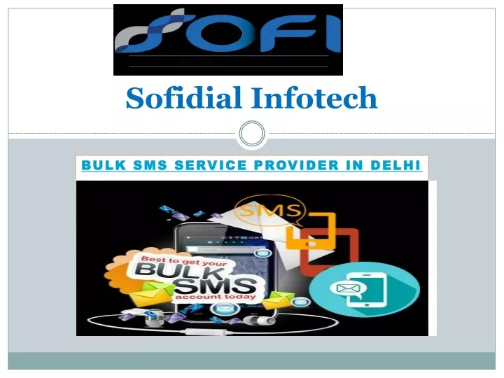 sofidial infotech