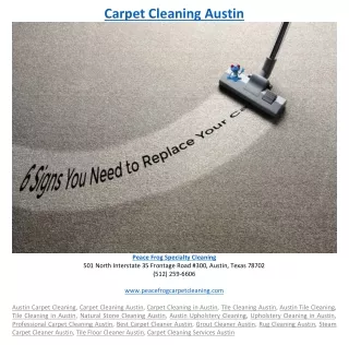 carpet cleaning austin
