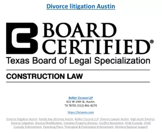 divorce litigation austin