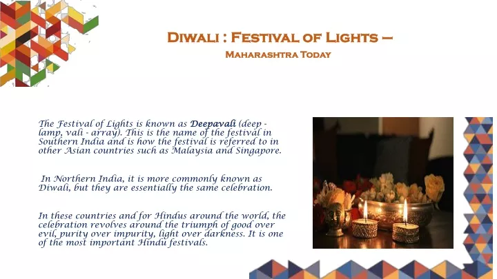 diwali festival of lights maharashtra today