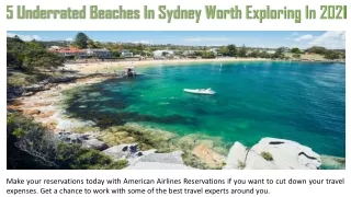 5 Underrated Beaches In Sydney Worth Exploring In 2021