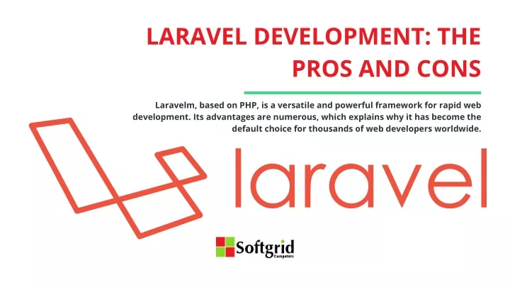 laravel development the pros and cons