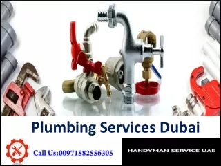 Plumber Services in Dubai - Handyman Services UAE