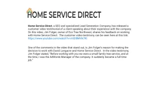 home service direct a seo and specialized lead