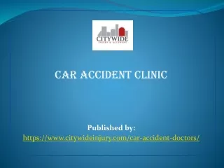 car accident clinic