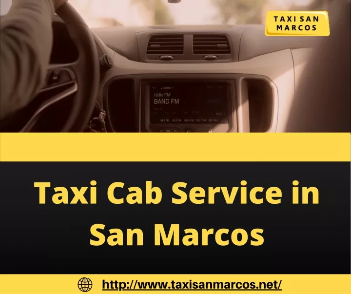 taxi cab service in san marcos