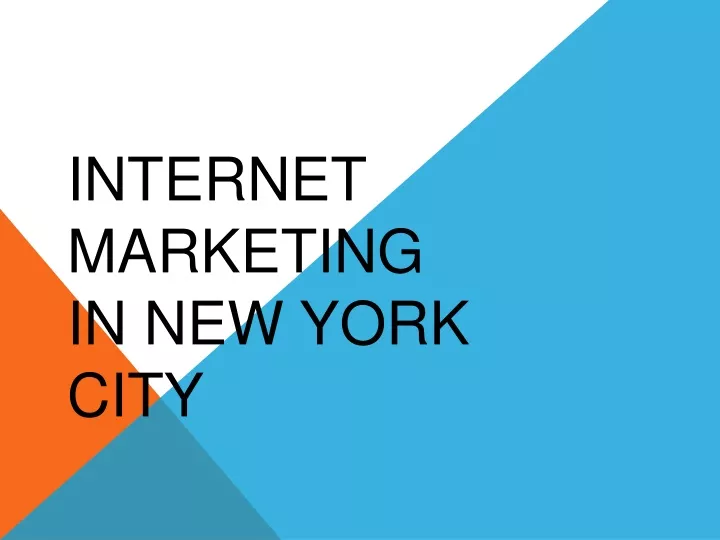 internet marketing in new york city