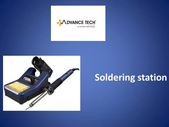 soldering station