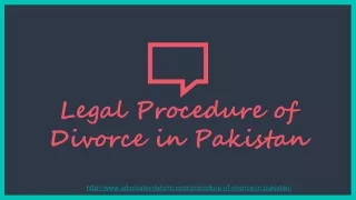 Get Know Divorce Procedure in Pakistan Legally In a Simple Way