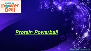 Protein Powerball