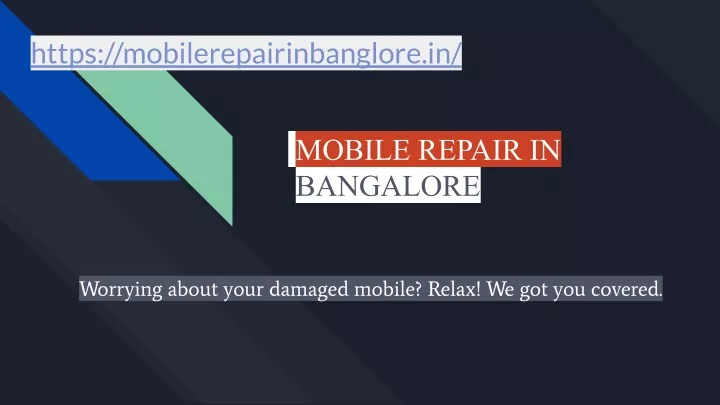 https mobilerepairinbanglore in