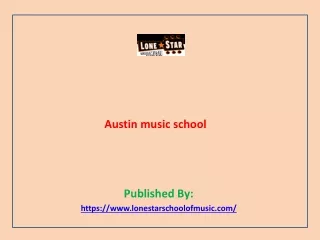 Austin music school