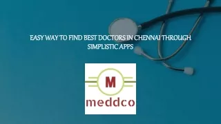 easy way to find best doctors in chennai through simplistic apps