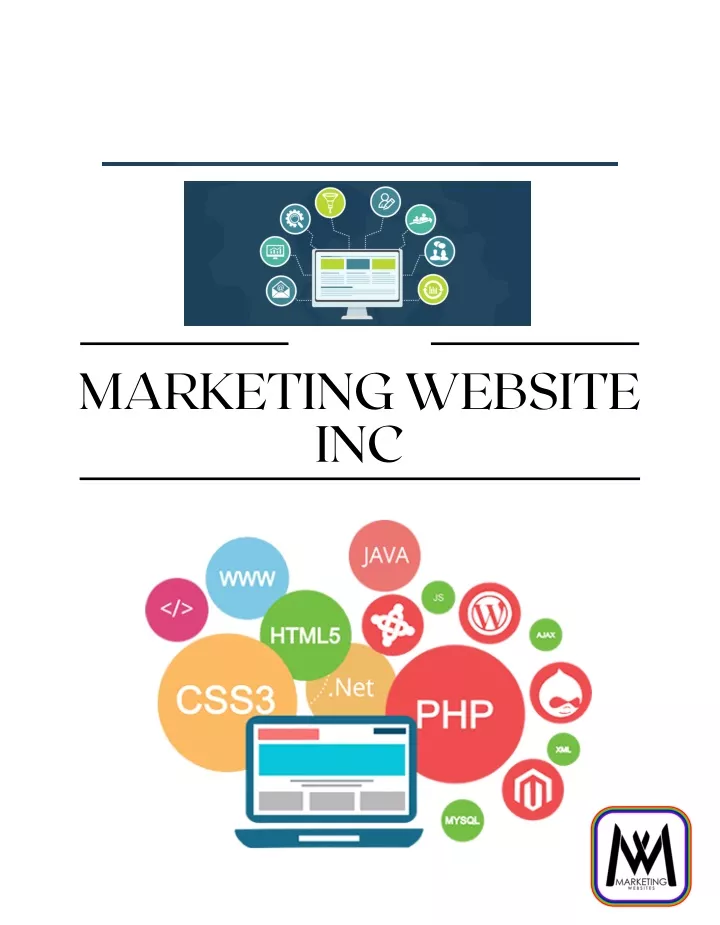 marketing website inc
