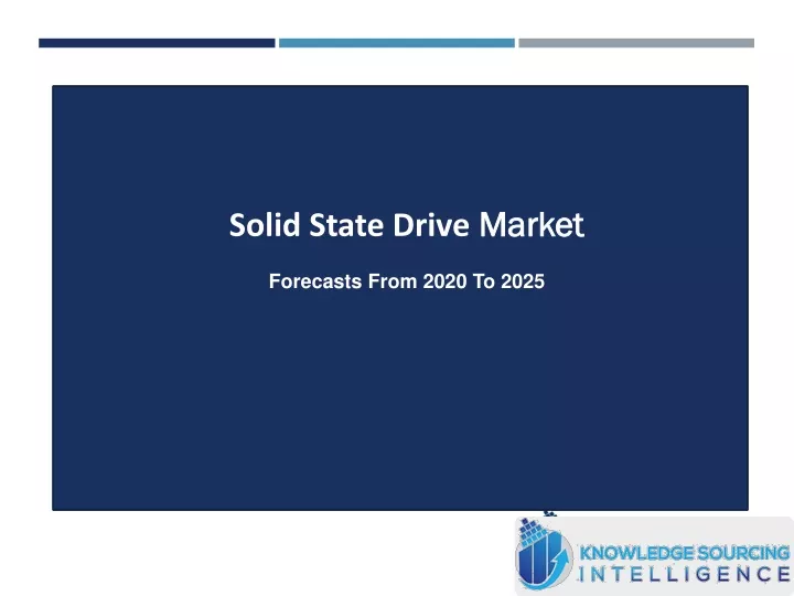 solid state drive market forecasts from 2020