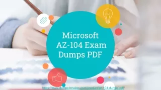 Verified Microsoft AZ-104 Exam Dumps PDF with Actual Exam Question