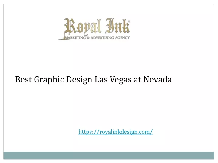 best graphic design las vegas at nevada